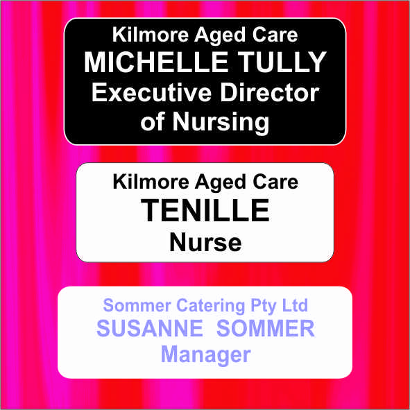 NAME BADGES