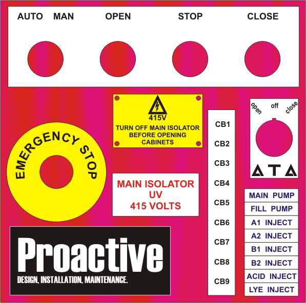 industrial labels